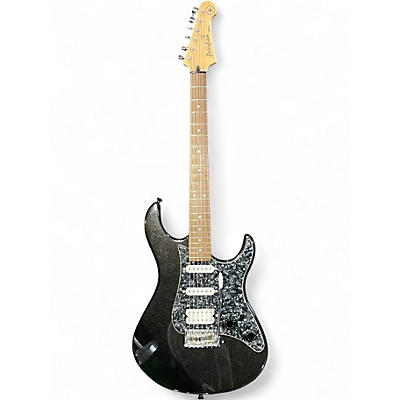 Used Yamaha Pacifica PAC112V Black Sparkle Solid Body Electric Guitar