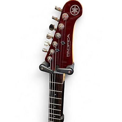 Used Yamaha Pacifica PAC11HFM Trans Red Solid Body Electric Guitar