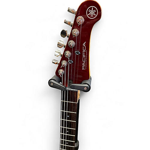 Used Yamaha Pacifica PAC11HFM Trans Red Solid Body Electric Guitar Trans Red
