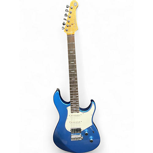 Used Yamaha Pacifica Professional PACP12 Blue Solid Body Electric Guitar Blue