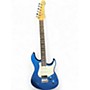 Used Yamaha Pacifica Professional PACP12 Blue Solid Body Electric Guitar Blue
