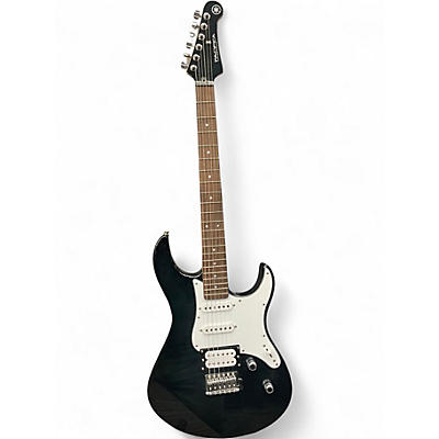 Used Yamaha Pacifica Trans Black Solid Body Electric Guitar