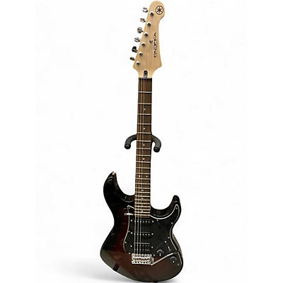 Used Yamaha Pacifica Walnut burst Solid Body Electric Guitar
