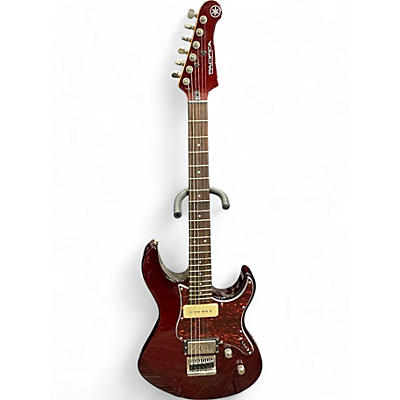 Used Yamaha Pacifica Wine Red Solid Body Electric Guitar