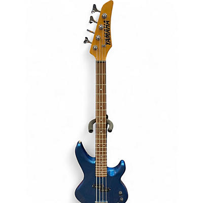 Used Yamaha RBX 250 Blue Electric Bass Guitar