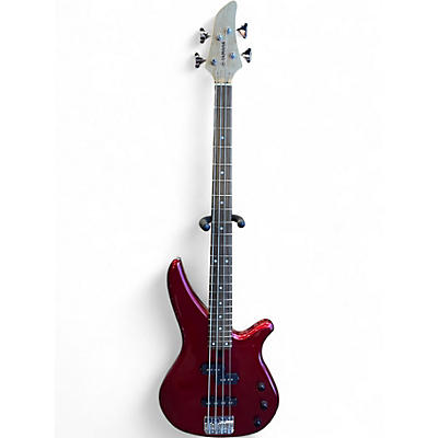 Used Yamaha RBX170 Candy Apple Red Electric Bass Guitar