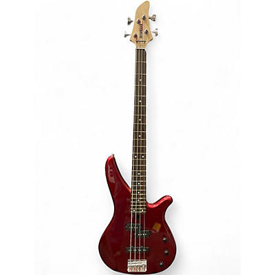Used Yamaha RBX170 Candy Apple Red Electric Bass Guitar