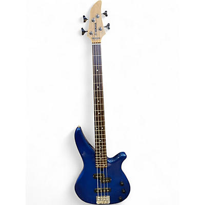 Used Yamaha RBX170 Metallic Blue Electric Bass Guitar