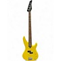 Used Yamaha RBX200 Black and Yellow Electric Bass Guitar Black and Yellow