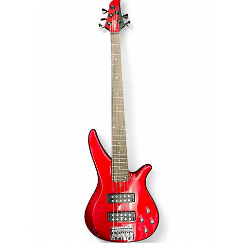 Used Yamaha RBX375 Candy Apple Red Electric Bass Guitar Candy Apple Red
