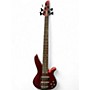 Used Yamaha RBX375 Red Electric Bass Guitar Red