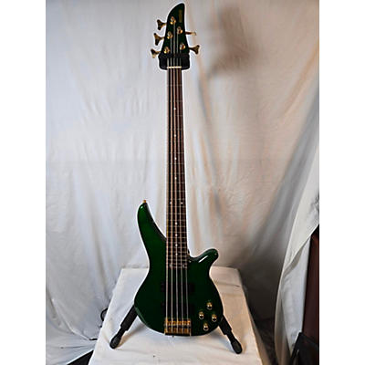 Yamaha Used Yamaha RBX765A Green Electric Bass Guitar