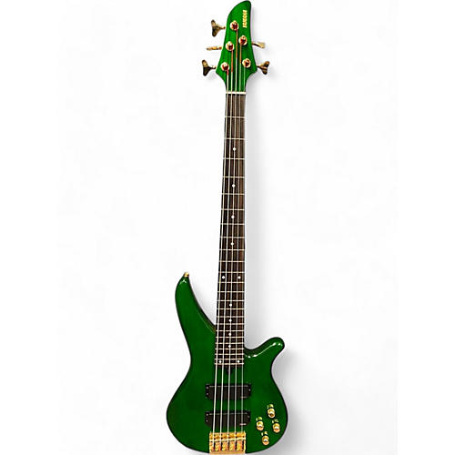 Yamaha Used Yamaha RBX765A Trans Green Electric Bass Guitar Trans Green