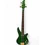 Used Yamaha Used Yamaha RBX765A Trans Green Electric Bass Guitar Trans Green