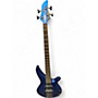 Used Yamaha RBX774 Blue Electric Bass Guitar Blue