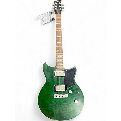 Used Yamaha REVSTAR RS620 Snake-Eye Green Solid Body Electric Guitar