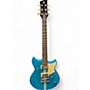 Used Yamaha Used Yamaha REVSTAR RSE20 Blue Solid Body Electric Guitar Blue