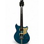 Used Yamaha REVSTAR RSE20 Blue Solid Body Electric Guitar Blue
