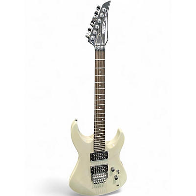 Used Yamaha RGX 220 white Solid Body Electric Guitar
