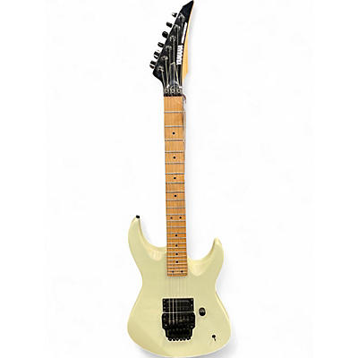Used Yamaha RGX 610M Vintage White Solid Body Electric Guitar