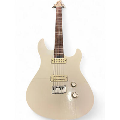 Used Yamaha RGX A2 Chrome Silver Solid Body Electric Guitar