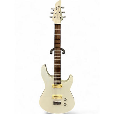Used Yamaha RGX A2 Vintage White Solid Body Electric Guitar