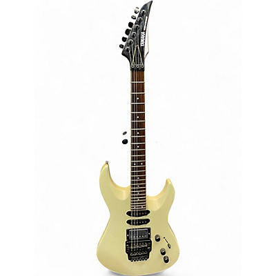 Used Yamaha RGX612S Pearl White Solid Body Electric Guitar