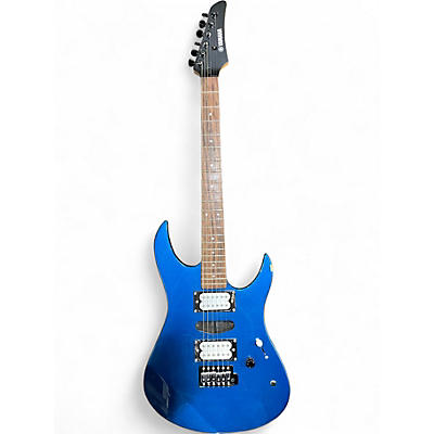 Used Yamaha RGZ 112 Blue Solid Body Electric Guitar
