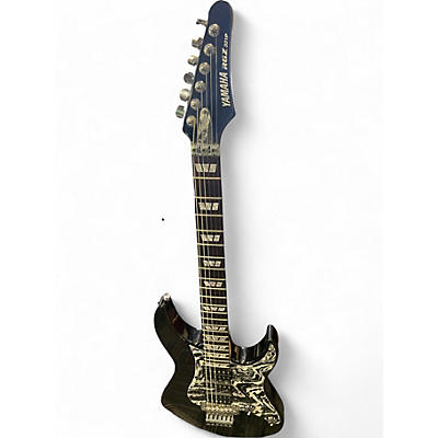 Used Yamaha RGZ321P Black Solid Body Electric Guitar