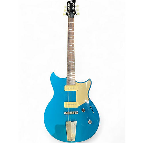 Used Yamaha RSS02T Blue Solid Body Electric Guitar Blue