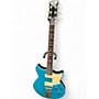 Used Yamaha RSS02T Sonic Blue Solid Body Electric Guitar Sonic Blue