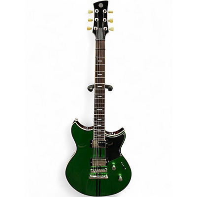 Used Yamaha RSS20 Metallic Green Solid Body Electric Guitar