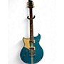 Used Yamaha RSS20L Blue Solid Body Electric Guitar Blue