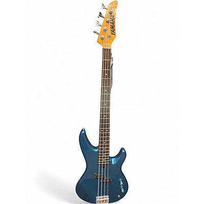 Used Yamaha Rbx250 Blue Electric Bass Guitar