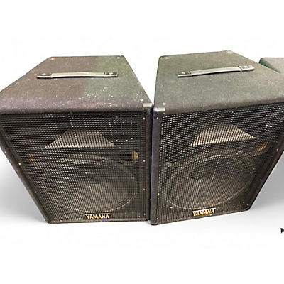 Used Yamaha S15E PAIR Unpowered Speaker