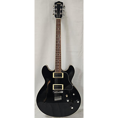 Yamaha Used Yamaha SA 500 Black Hollow Body Electric Guitar