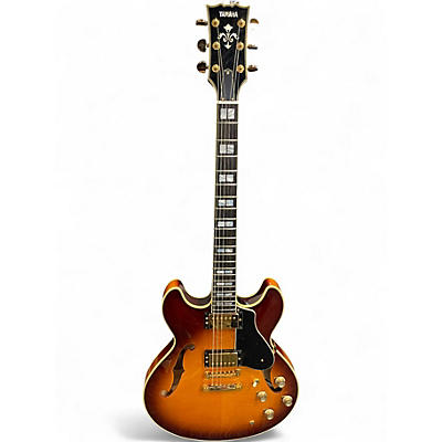 Used Yamaha SA2200 SUNBURST Hollow Body Electric Guitar