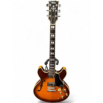 Used Yamaha SA2200 Sandburst Hollow Body Electric Guitar