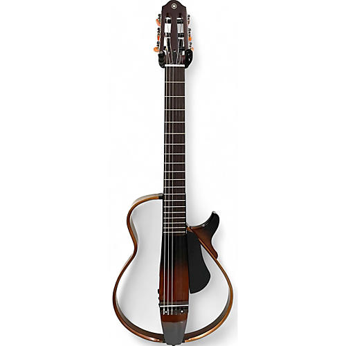 Yamaha Used Yamaha SLG200N Tobacco Sunburst Classical Acoustic Electric Guitar Tobacco Sunburst