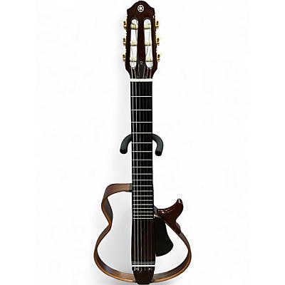 Used Yamaha SLG200NW Natural Classical Acoustic Electric Guitar