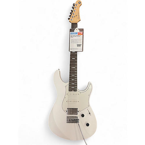 Used Yamaha STANDARD PLUS WHITE Solid Body Electric Guitar WHITE
