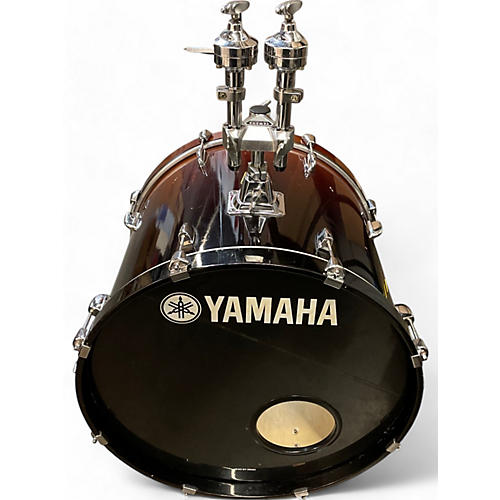 Yamaha Used Yamaha Stage Custom Advantage Brown Drum Kit Brown