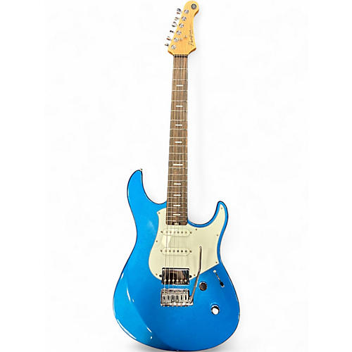 Used Yamaha Standard Plus PACS+12 HSS Rosewood Fingerboard Sparkle Blue Solid Body Electric Guitar Sparkle Blue