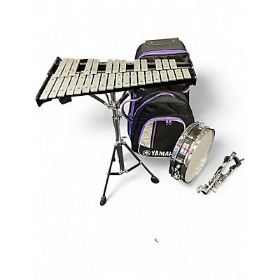 Used Yamaha Student Snare Drum and Bell Kit Concert Percussion