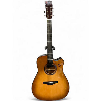 Used Yamaha TAG3 C Transacoustic Sandburst Acoustic Electric Guitar