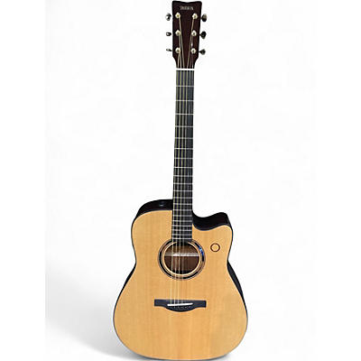 Used Yamaha TAG3 Natural Acoustic Electric Guitar