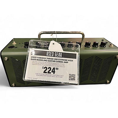 Used Yamaha THR10X 10W Extreme High Gain Modeling Guitar Combo Amp