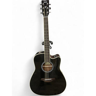 Used Yamaha TRANSACOUSTIC FGC-TA Black Acoustic Electric Guitar