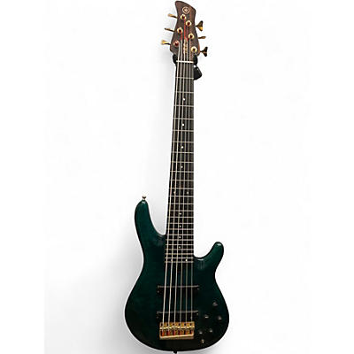 Used Yamaha TRB-6P Green Electric Bass Guitar
