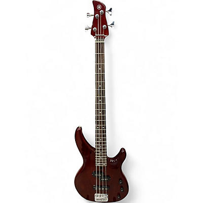 Used Yamaha TRB174EW Rootbeer Electric Bass Guitar